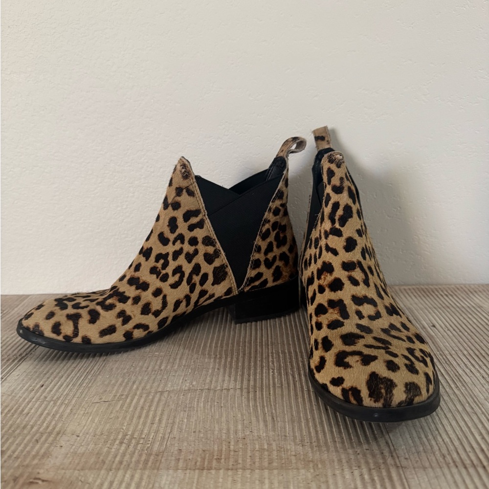 Aldo leopard booties